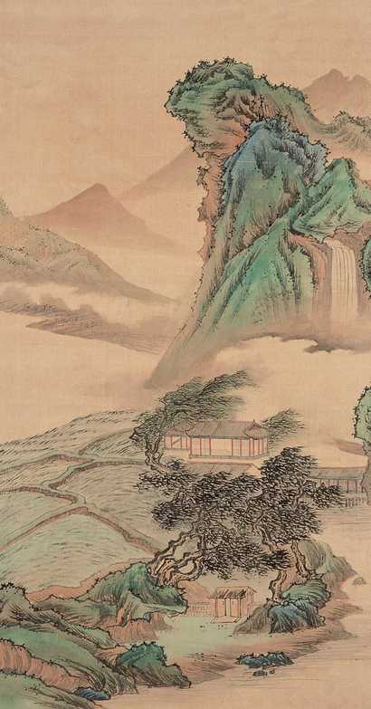 佚名 山水 立轴